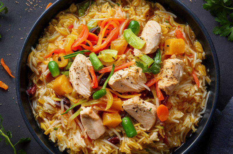 Chicken and Veggies with Rice-a-Roni